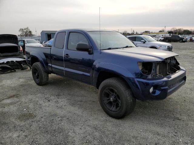 5TETU62N55Z009457 - 2005 TOYOTA TACOMA PRERUNNER ACCESS CAB BLUE photo 4