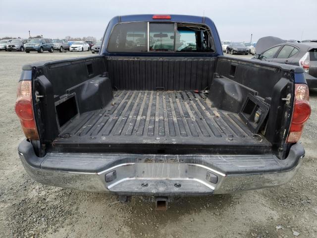 5TETU62N55Z009457 - 2005 TOYOTA TACOMA PRERUNNER ACCESS CAB BLUE photo 6