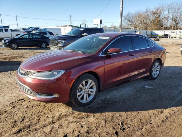 1C3CCCABXFN638276 - 2015 CHRYSLER 200 LIMITED BURGUNDY photo 1