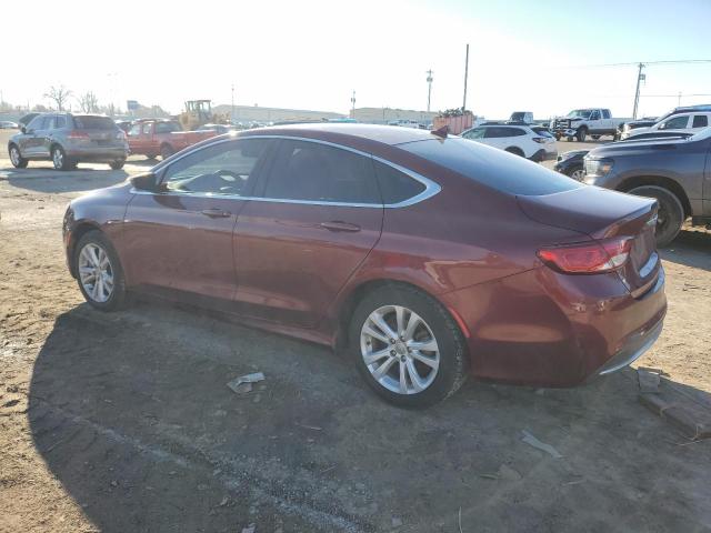 1C3CCCABXFN638276 - 2015 CHRYSLER 200 LIMITED BURGUNDY photo 2