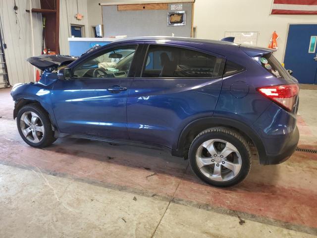 3CZRU6H74GM734058 - 2016 HONDA HR-V EXL BLUE photo 2