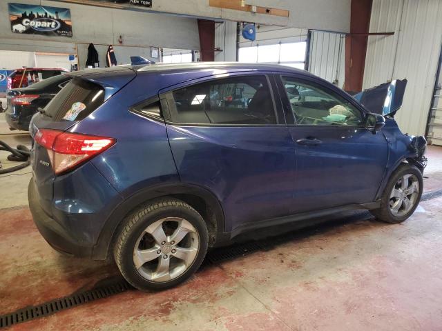 3CZRU6H74GM734058 - 2016 HONDA HR-V EXL BLUE photo 3