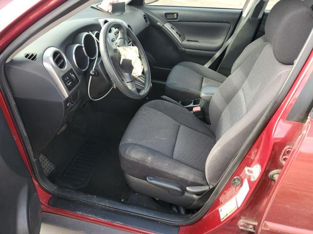 5Y2SL65846Z402495 - 2006 PONTIAC VIBE BURGUNDY photo 7