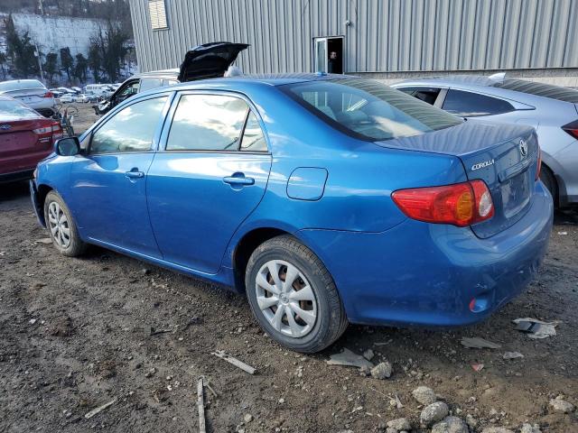 JTDBU4EE4A9107171 - 2010 TOYOTA COROLLA BASE BLUE photo 2