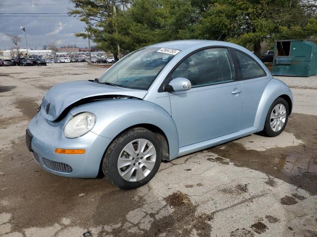 3VWPW3AG9AM014727 - 2010 VOLKSWAGEN NEW BEETLE BLUE photo 1