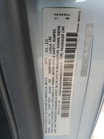 3VWPW3AG9AM014727 - 2010 VOLKSWAGEN NEW BEETLE Blau Foto 12