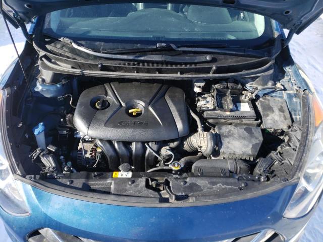 KMHD35LH4EU179548 - 2014 HYUNDAI ELANTRA GT BLUE photo 11