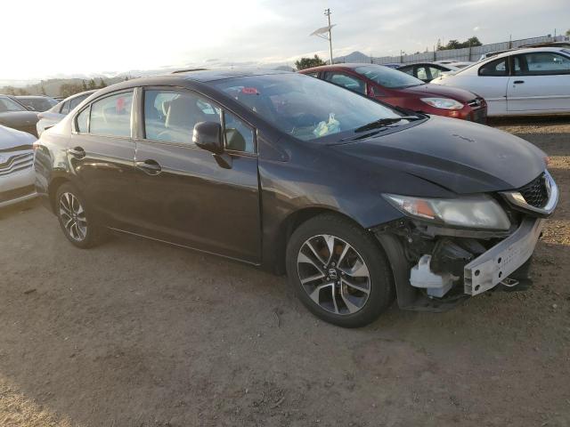 2HGFB2F83DH535002 - 2013 HONDA CIVIC EX BLACK photo 4