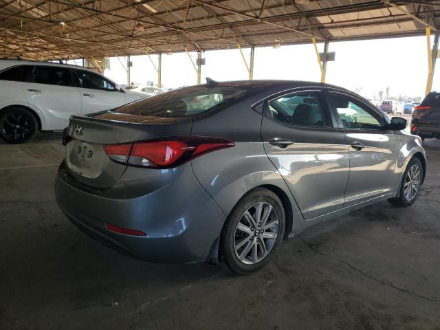 5NPDH4AE9EH484336 - 2014 HYUNDAI ELANTRA SE GRAY photo 3