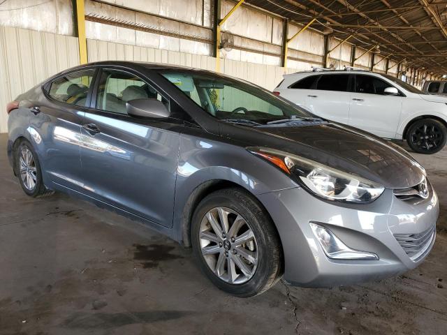 5NPDH4AE9EH484336 - 2014 HYUNDAI ELANTRA SE GRAY photo 4