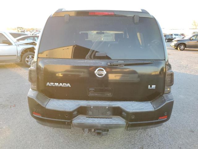 5N1AA08D38N606380 - 2008 NISSAN ARMADA SE BLACK photo 6