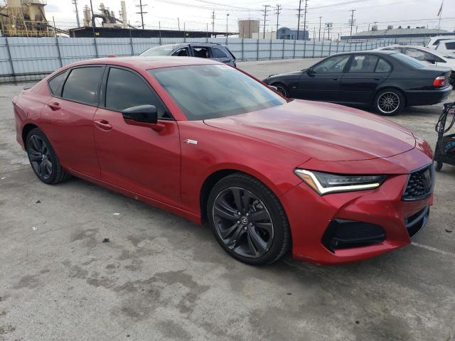 19UUB6F53MA011996 - 2021 ACURA TLX TECH A Կարմիր լուսանկար 4