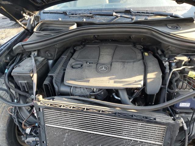 4JGDA5HB2FA527327 - 2015 MERCEDES-BENZ ML 350 4MATIC GRAY photo 12
