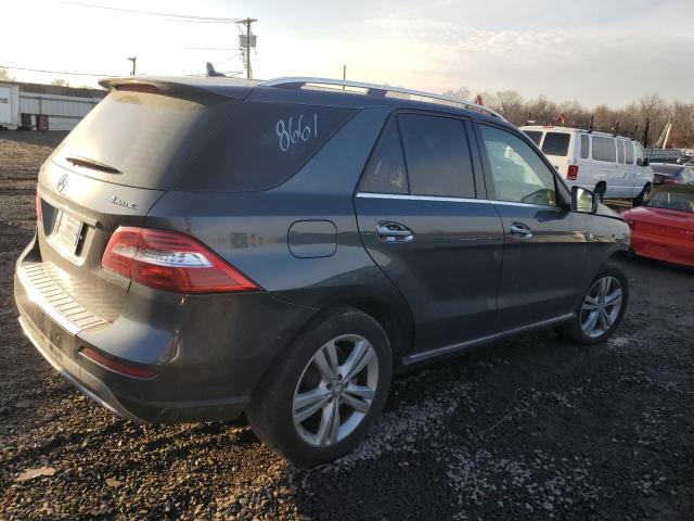 4JGDA5HB2FA527327 - 2015 MERCEDES-BENZ ML 350 4MATIC GRAY photo 3