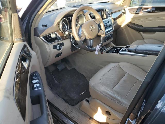 4JGDA5HB2FA527327 - 2015 MERCEDES-BENZ ML 350 4MATIC GRAY photo 8