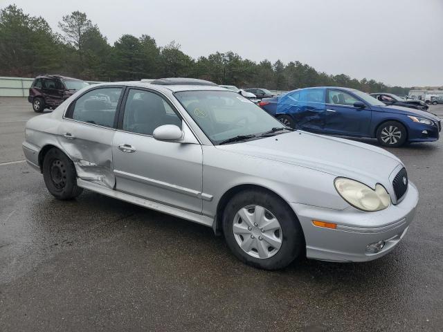 KMHWF25S33A777443 - 2003 HYUNDAI SONATA GL SILVER photo 4