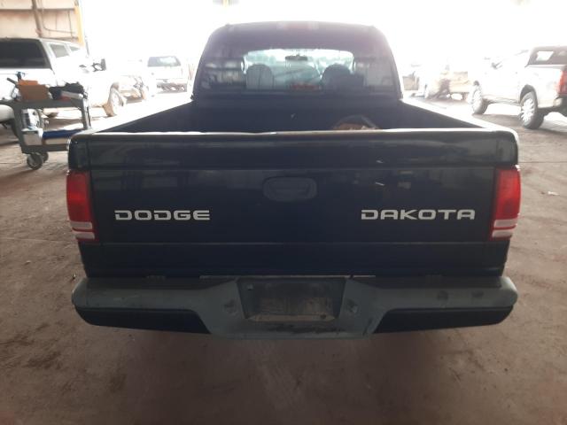 1D7HL38K74S781164 - 2004 DODGE DAKOTA QUAD SPORT BLACK photo 6