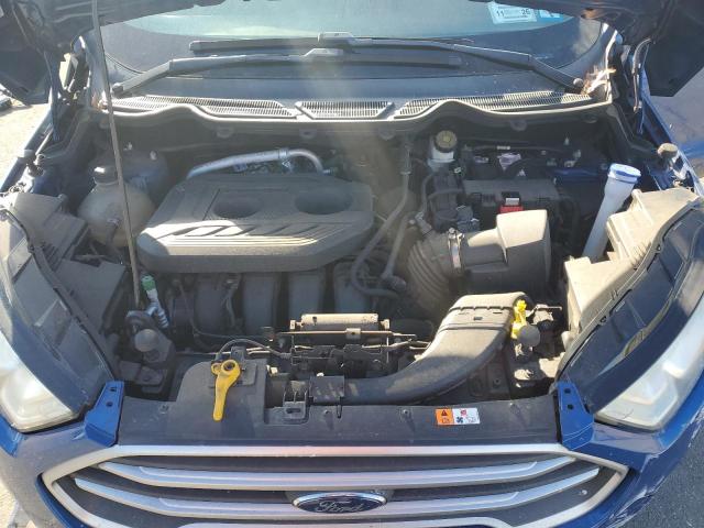 MAJ6S3GL6KC264417 - 2019 FORD ECOSPORT SE 蓝色 照片 12