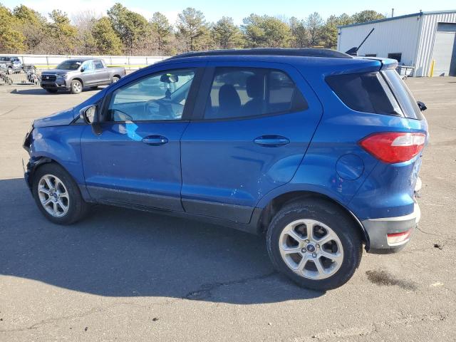 MAJ6S3GL6KC264417 - 2019 FORD ECOSPORT SE 蓝色 照片 2