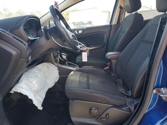 MAJ6S3GL6KC264417 - 2019 FORD ECOSPORT SE 蓝色 照片 7