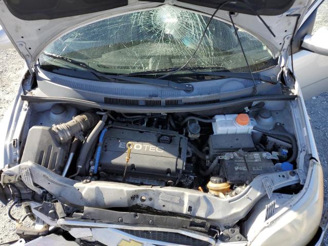 KL1TD6DEXBB185490 - 2011 CHEVROLET AVEO LS 银色 照片 11