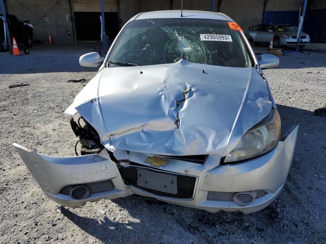 KL1TD6DEXBB185490 - 2011 CHEVROLET AVEO LS 银色 照片 5