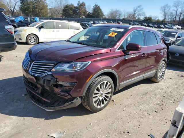 5LMCJ3D95HUL14602 - 2017 LINCOLN MKC RESERVE Tünd qırmızı foto 1
