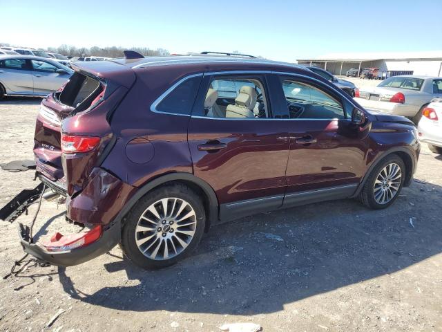 5LMCJ3D95HUL14602 - 2017 LINCOLN MKC RESERVE Tünd qırmızı foto 3