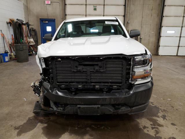 1GCVKNEC3JZ344354 - 2018 CHEVROLET SILVER1500 K1500 WHITE photo 5