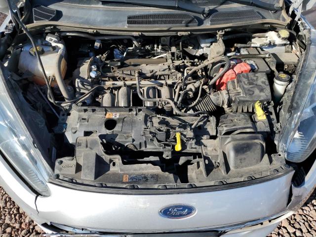 3FADP4EJ8KM137103 - 2019 FORD FIESTA SE SILVER photo 11