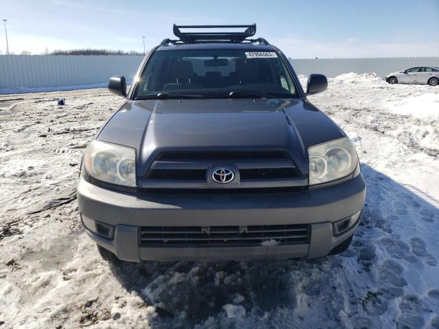 JTEBU14RX30004231 - 2003 TOYOTA 4RUNNER SR5 GRAY photo 5