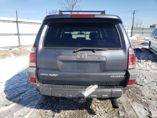 JTEBU14RX30004231 - 2003 TOYOTA 4RUNNER SR5 GRAY photo 6