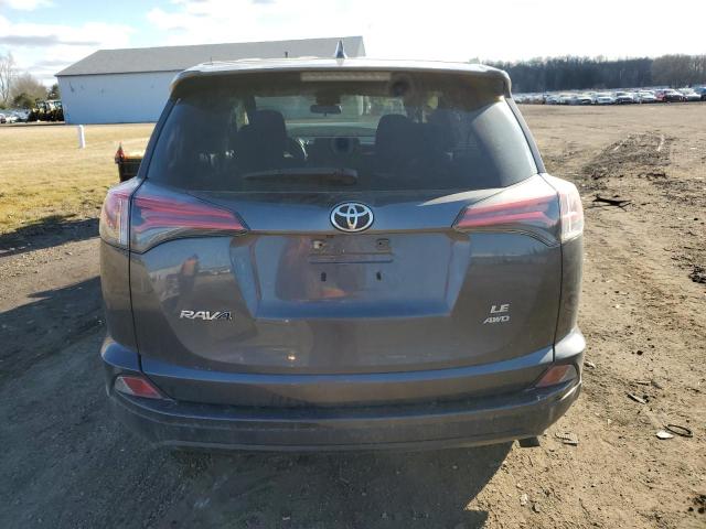 JTMBFREV9JJ225609 - 2018 TOYOTA RAV4 LE CHARCOAL photo 6