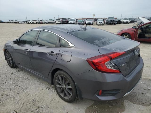 19XFC1F3XME000075 - 2021 HONDA CIVIC EX GRAY photo 2