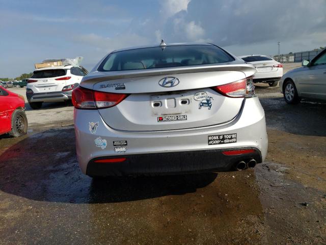 KMHDH6AE0DU006897 - 2013 HYUNDAI ELANTRA CO GS SILVER photo 6