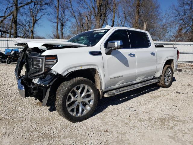 3GTUUDET1NG572665 - 2022 GMC SIERRA K1500 SLT WHITE photo 1