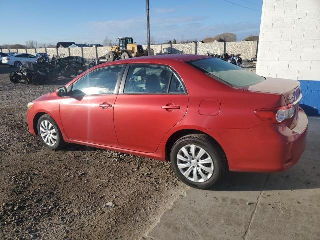 2T1BU4EE0CC873718 - 2012 TOYOTA COROLLA BASE RED photo 2