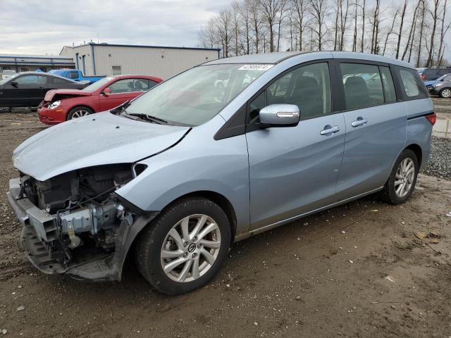 JM1CW2BL3D0149670 - 2013 MAZDA 5 BLUE photo 1