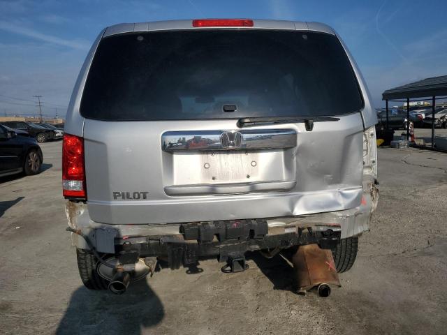 5FNYF3H50BB046595 - 2011 HONDA PILOT EXL SILVER photo 6