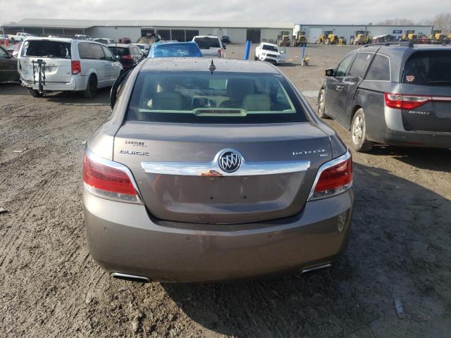 1G4GE5GD4BF248768 - 2011 BUICK LACROSSE CXS GRAY photo 6