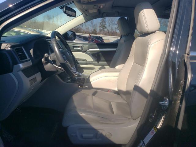 5TDKKRFH5FS064867 - 2015 TOYOTA HIGHLANDER XLE 黑色 照片 7