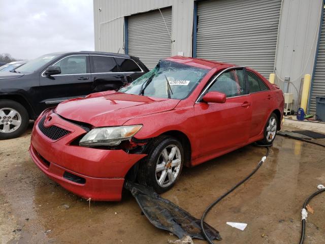 4T1BK46K17U042100 - 2007 TOYOTA CAMRY LE RED photo 1