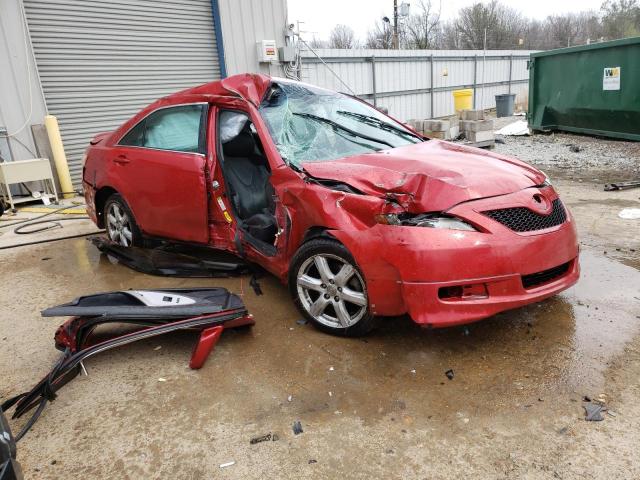 4T1BK46K17U042100 - 2007 TOYOTA CAMRY LE RED photo 4