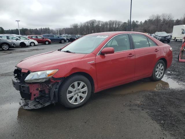 JTNBB46K573000440 - 2007 TOYOTA CAMRY HYBRID BURGUNDY photo 1