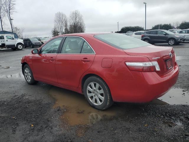 JTNBB46K573000440 - 2007 TOYOTA CAMRY HYBRID BURGUNDY photo 2