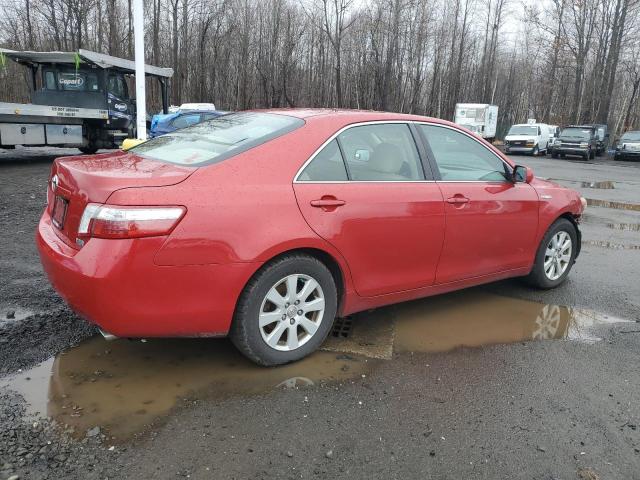 JTNBB46K573000440 - 2007 TOYOTA CAMRY HYBRID BURGUNDY photo 3