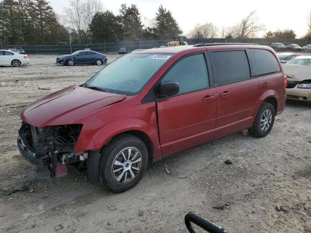 2D4RN4DG4BR617324 - 2011 DODGE GRAND CARA EXPRESS MAROON photo 1