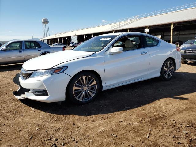 1HGCT2B03GA006653 - 2016 HONDA ACCORD TOURING WHITE photo 1