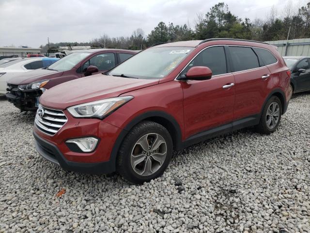 KM8SM4HF1EU045490 - 2014 HYUNDAI SANTA FE GLS RED photo 1