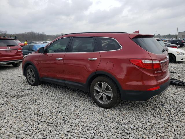 KM8SM4HF1EU045490 - 2014 HYUNDAI SANTA FE GLS RED photo 2